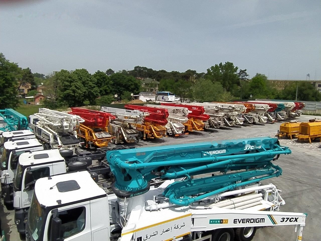 Mercedes-Benz New Everdigm ECP 42 CX 5 ECP 42 CX5 on chassis - משאית משאבת בטון: תמונה 4 Mercedes-Benz New Everdigm ECP 42 CX 5 ECP 42 CX5 on chassis - משאית משאבת בטון: תמונה 4