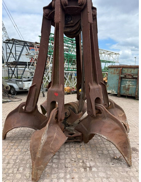 Mechanical Orange peel Brab Poly Grab - מכונת אחיזה עבור מכונת בנייה: תמונה 1 Mechanical Orange peel Brab Poly Grab - מכונת אחיזה עבור מכונת בנייה: תמונה 1