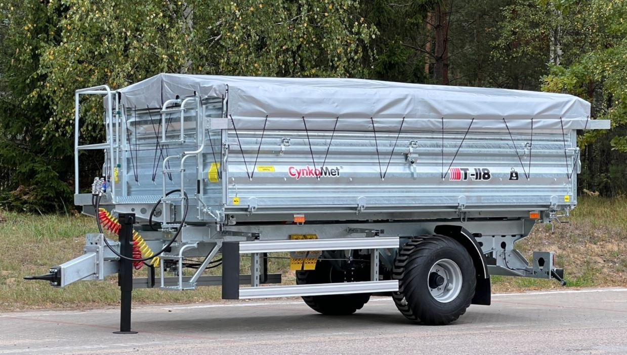 Cynkomet Przyczepa 6 T / ANHÄNGER / TRAILER - מסיר פסולת/ קרון נגרר חקלאי: תמונה 3 Cynkomet Przyczepa 6 T / ANHÄNGER / TRAILER - מסיר פסולת/ קרון נגרר חקלאי: תמונה 3