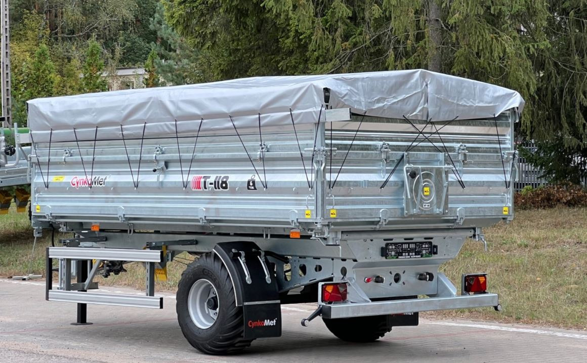 Cynkomet Przyczepa 6 T / ANHÄNGER / TRAILER - מסיר פסולת/ קרון נגרר חקלאי: תמונה 4 Cynkomet Przyczepa 6 T / ANHÄNGER / TRAILER - מסיר פסולת/ קרון נגרר חקלאי: תמונה 4