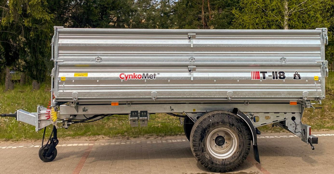 Cynkomet Przyczepa 6 T / ANHÄNGER / TRAILER - מסיר פסולת/ קרון נגרר חקלאי: תמונה 2 Cynkomet Przyczepa 6 T / ANHÄNGER / TRAILER - מסיר פסולת/ קרון נגרר חקלאי: תמונה 2
