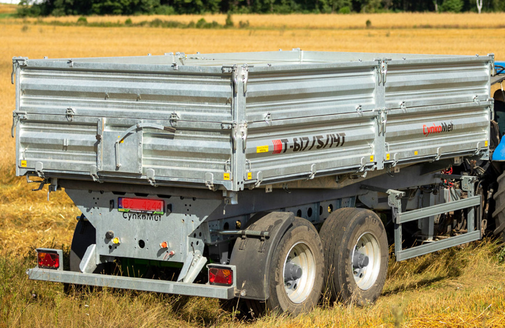 Cynkomet Przyczepa Tandem 15,5 t / Tandemanhänger / Tandem trailer / Тандемный прицеп - מסיר פסולת/ קרון נגרר חקלאי: תמונה 1 Cynkomet Przyczepa Tandem 15,5 t / Tandemanhänger / Tandem trailer / Тандемный прицеп - מסיר פסולת/ קרון נגרר חקלאי: תמונה 1