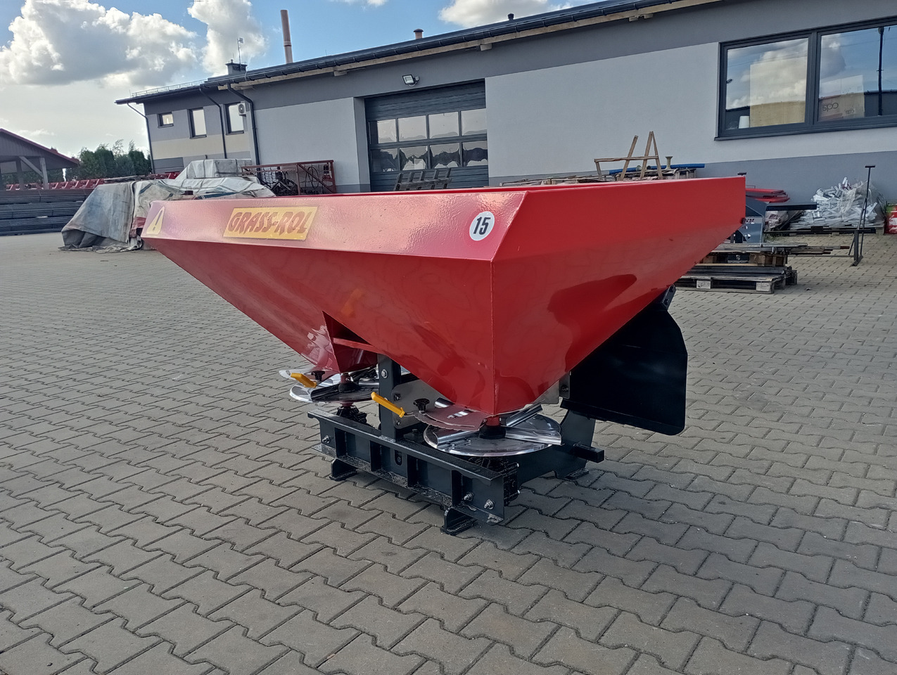 Grass Rol Rozsiewacz nawozów Junior 1200 l/ Düngerstreuer 1200l/ Fertilizer spreader 1200 - מפזרת דשן: תמונה 3 Grass Rol Rozsiewacz nawozów Junior 1200 l/ Düngerstreuer 1200l/ Fertilizer spreader 1200 - מפזרת דשן: תמונה 3