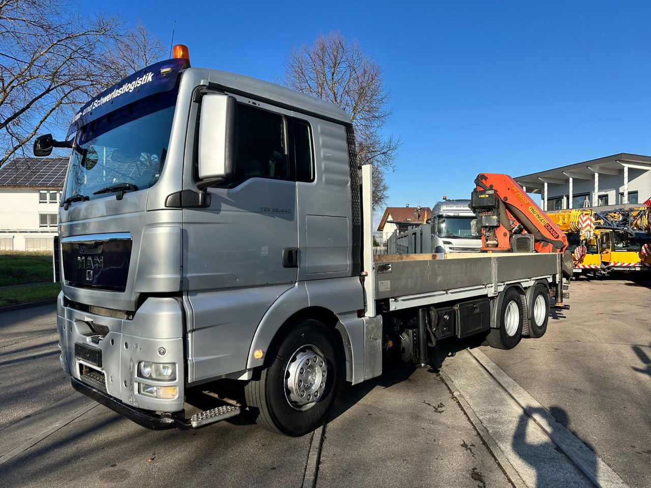 MAN TGX 26.440 6x4 | Palfinger PK 29.002 - משאית צד נופל/ שטוחה, משאית מנוף: תמונה 2 MAN TGX 26.440 6x4 | Palfinger PK 29.002 - משאית צד נופל/ שטוחה, משאית מנוף: תמונה 2