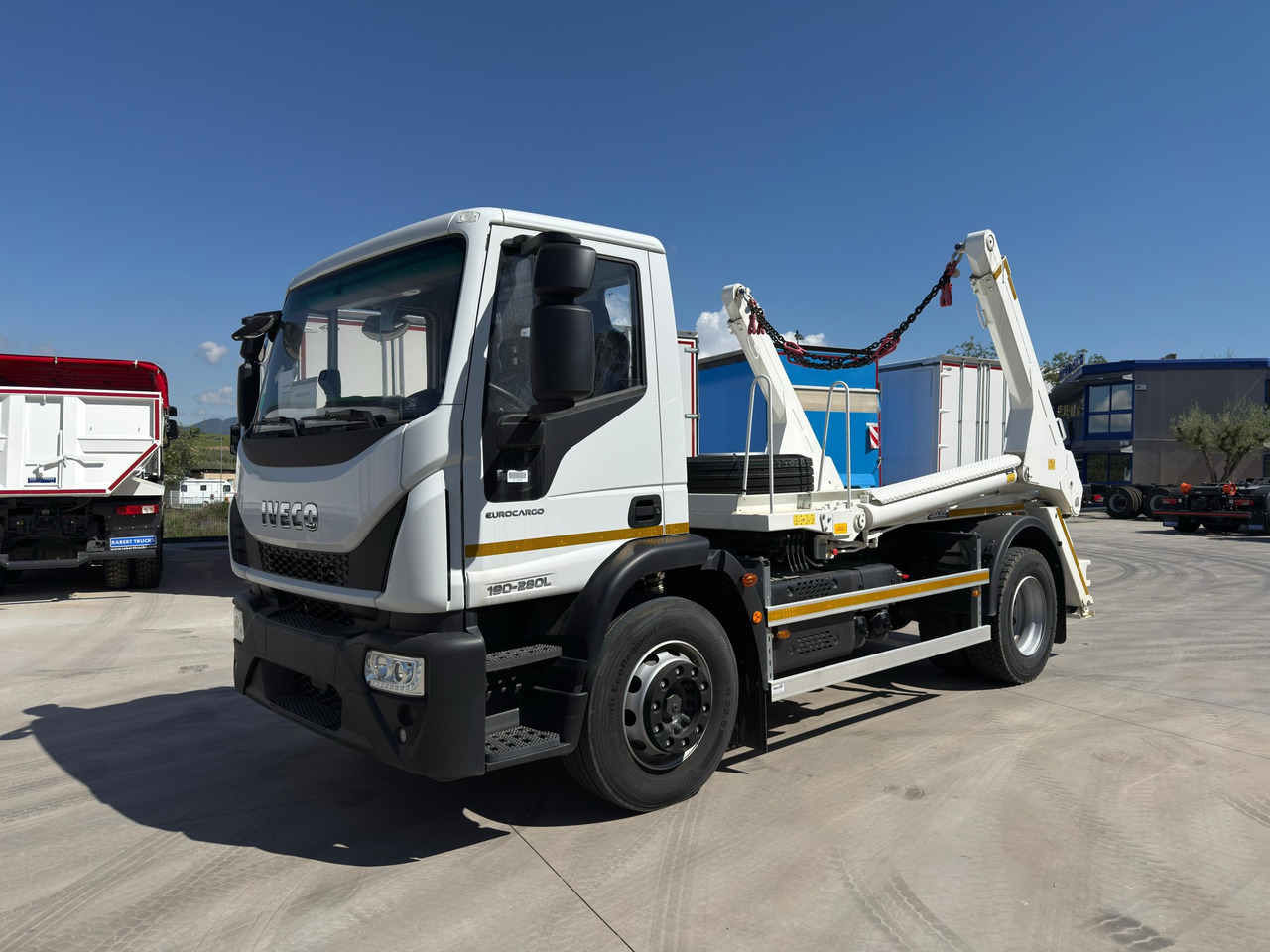 IVECO ML190E28L Eurocargo E6 (Track Equipment) - משאית דילוג העמסה: תמונה 1 IVECO ML190E28L Eurocargo E6 (Track Equipment) - משאית דילוג העמסה: תמונה 1