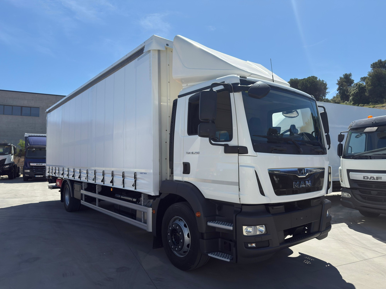 MAN 18.290 BL TGM E6 (Tauliner) - משאית וילונות צד: תמונה 2 MAN 18.290 BL TGM E6 (Tauliner) - משאית וילונות צד: תמונה 2