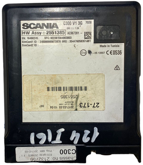 Scania S - ECU: תמונה 1 Scania S - ECU: תמונה 1