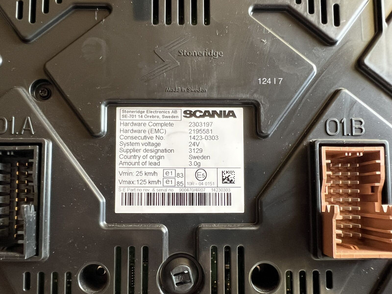 Scania - לוח מחוונים: תמונה 2 Scania - לוח מחוונים: תמונה 2