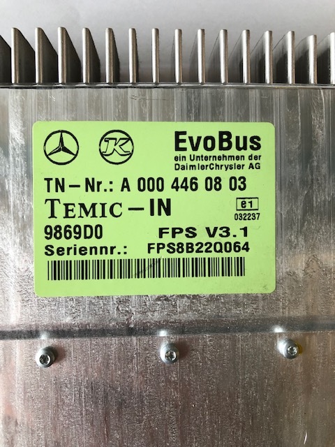 MERCEDES-BENZ Temic - ECU עבור אוטובוס עירוני: תמונה 2 MERCEDES-BENZ Temic - ECU עבור אוטובוס עירוני: תמונה 2
