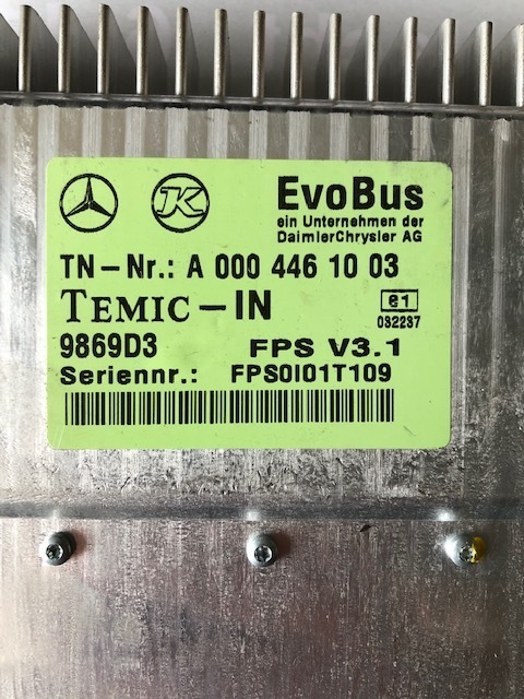 MERCEDES-BENZ Temic - ECU עבור אוטובוס עירוני: תמונה 1 MERCEDES-BENZ Temic - ECU עבור אוטובוס עירוני: תמונה 1