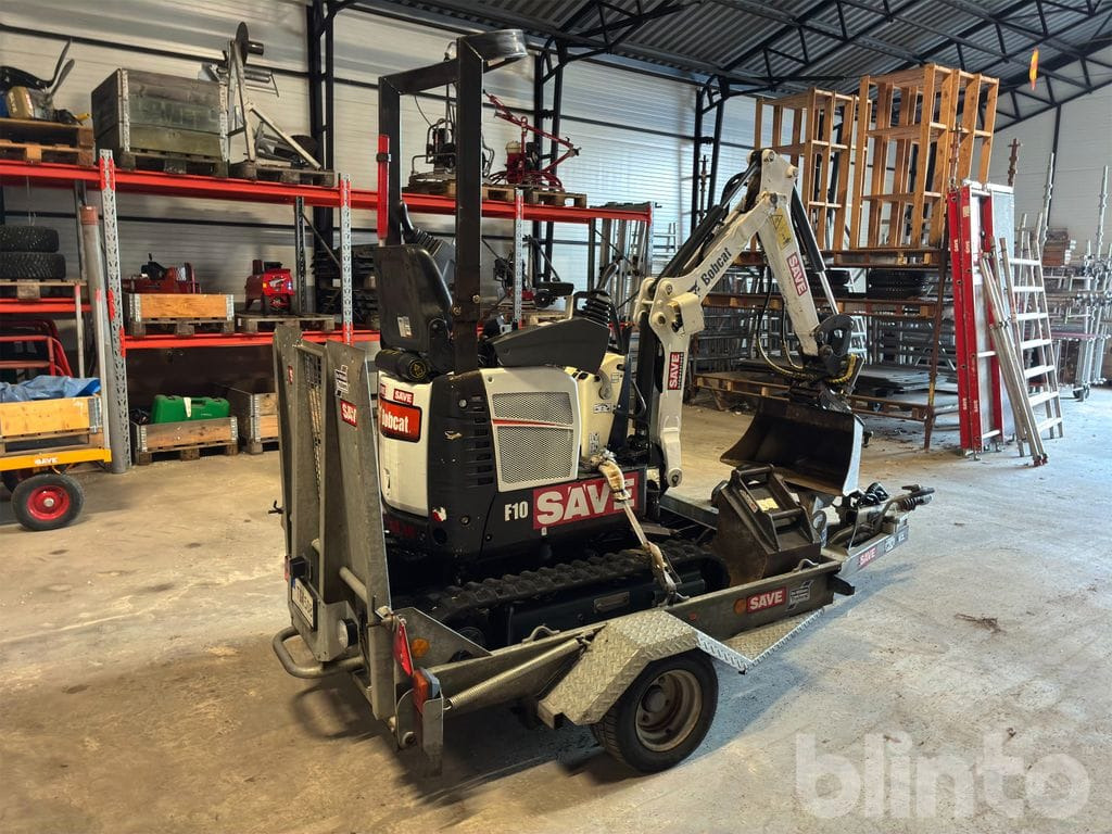 Bobcat E10 - מיני מחפר: תמונה 4 Bobcat E10 - מיני מחפר: תמונה 4