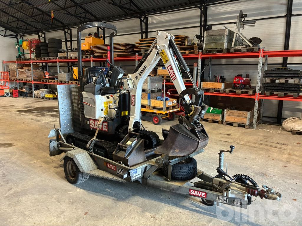 Bobcat E10 - מיני מחפר: תמונה 2 Bobcat E10 - מיני מחפר: תמונה 2