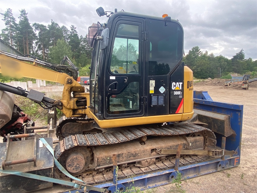 CAT 308E 2CR - מחפר גלגלים: תמונה 2 CAT 308E 2CR - מחפר גלגלים: תמונה 2