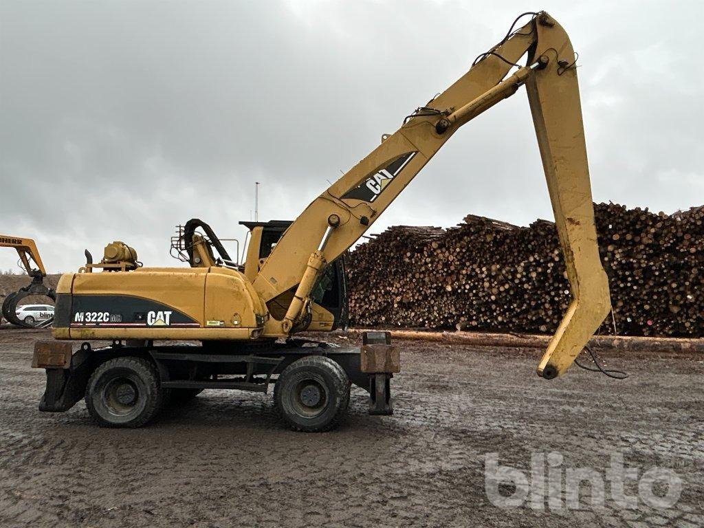 CAT M322C MH - מטפל בפסולת/ תעשייתי: תמונה 4 CAT M322C MH - מטפל בפסולת/ תעשייתי: תמונה 4