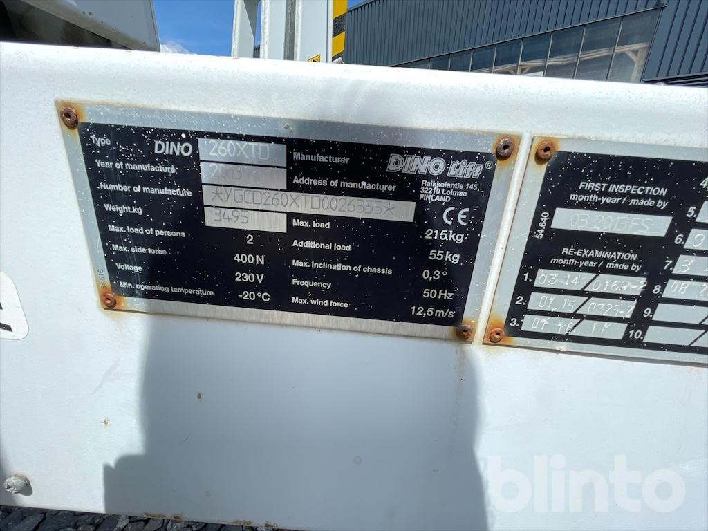 Dino 260 XTD - זרוע מרפקי: תמונה 5 Dino 260 XTD - זרוע מרפקי: תמונה 5