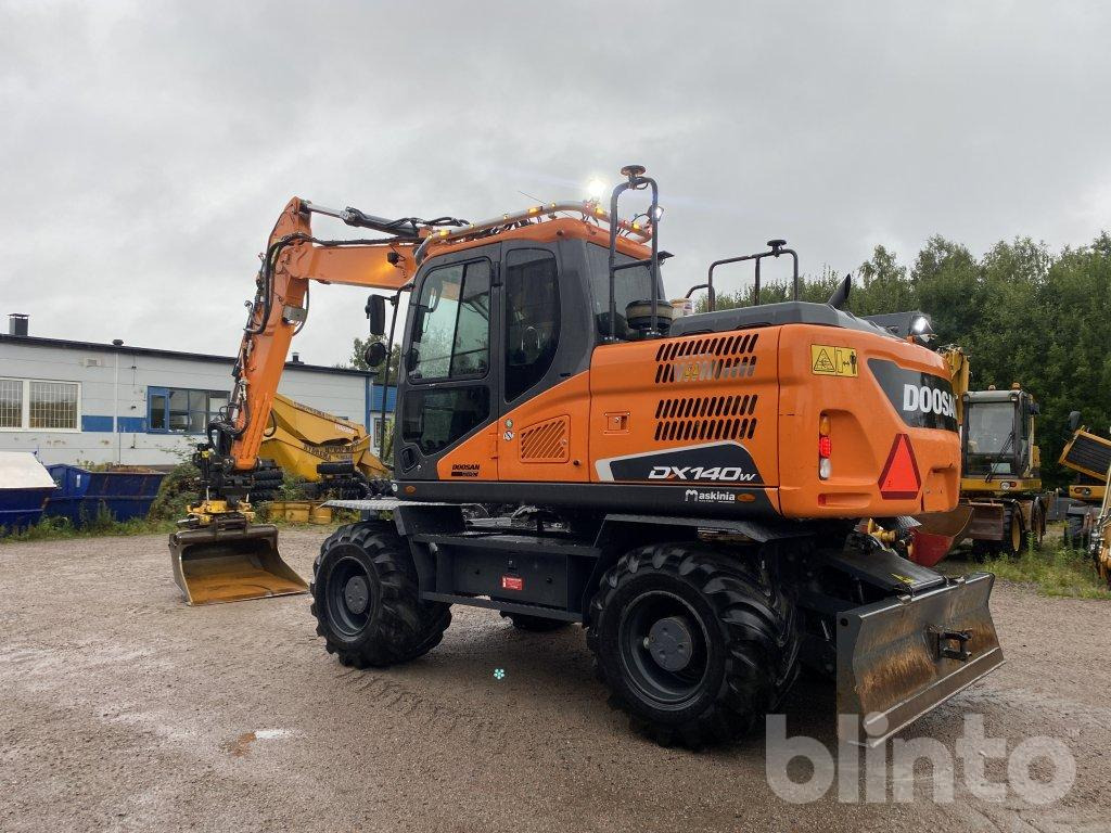 Doosan DX 140W - מחפר גלגלים: תמונה 4 Doosan DX 140W - מחפר גלגלים: תמונה 4