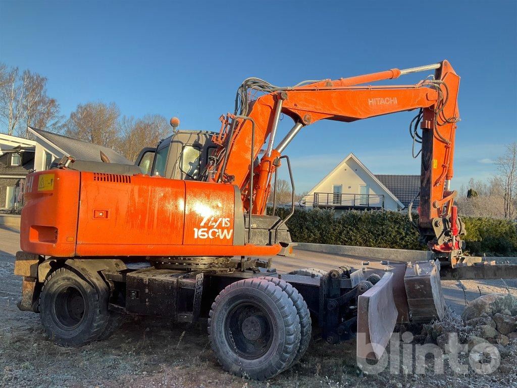 Hitachi ZX160W - מחפר גלגלים: תמונה 1 Hitachi ZX160W - מחפר גלגלים: תמונה 1