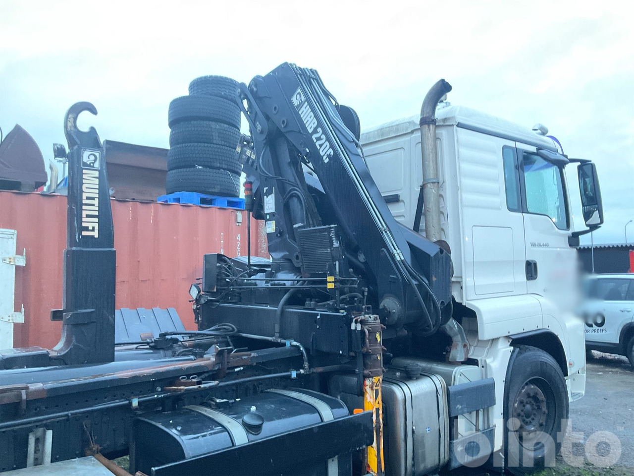 MAN TGS 26.440 6X2-2 BL - משאית הרמת וו, משאית מנוף: תמונה 3 MAN TGS 26.440 6X2-2 BL - משאית הרמת וו, משאית מנוף: תמונה 3