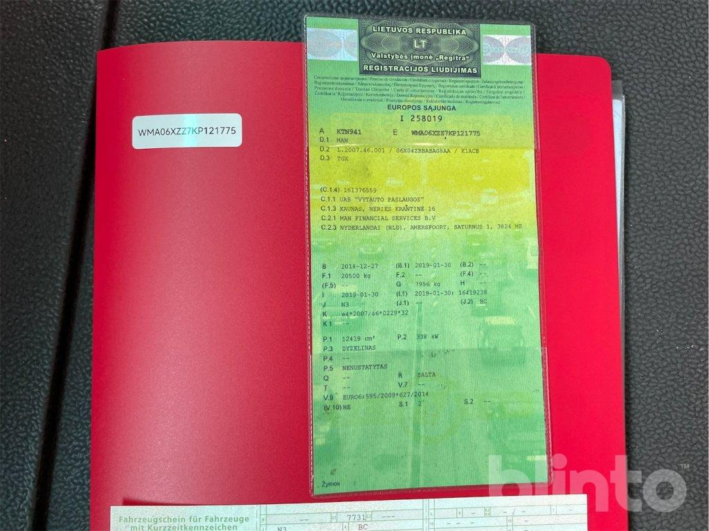 יחידת טרקטור MAN TGX 18.460 (2018): תמונה 36 יחידת טרקטור MAN TGX 18.460 (2018): תמונה 36