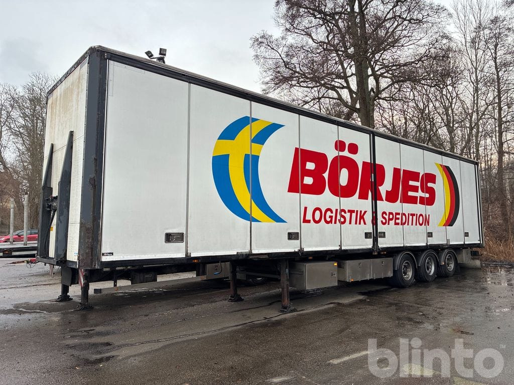 NÄRKO S3YP13C69 - סמיטריילר בתיבה סגורה: תמונה 1 NÄRKO S3YP13C69 - סמיטריילר בתיבה סגורה: תמונה 1