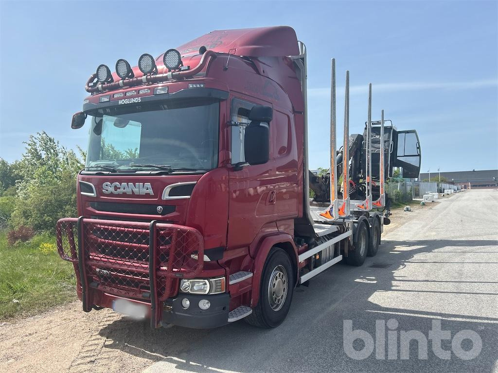 SCANIA R580 - Jonsered 1080 79R - משאית עץ, משאית מנוף: תמונה 2 SCANIA R580 - Jonsered 1080 79R - משאית עץ, משאית מנוף: תמונה 2