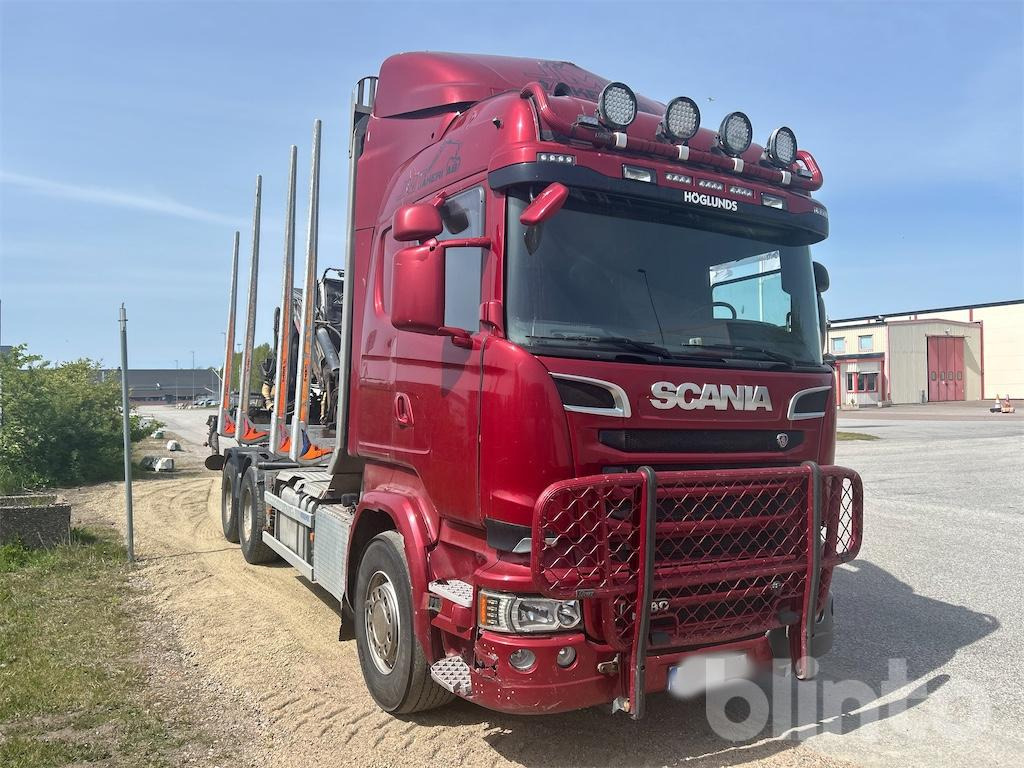 SCANIA R580 - Jonsered 1080 79R - משאית עץ, משאית מנוף: תמונה 4 SCANIA R580 - Jonsered 1080 79R - משאית עץ, משאית מנוף: תמונה 4
