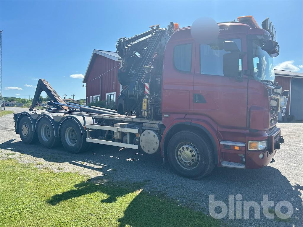 Scania R480L 8X4 - משאית הרמת וו, משאית מנוף: תמונה 4 Scania R480L 8X4 - משאית הרמת וו, משאית מנוף: תמונה 4