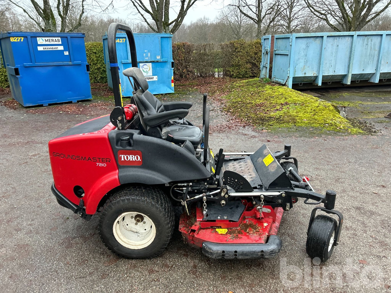 Toro Groundmaster 7210 - 1192 timmar - מכסחת גינה: תמונה 4 Toro Groundmaster 7210 - 1192 timmar - מכסחת גינה: תמונה 4