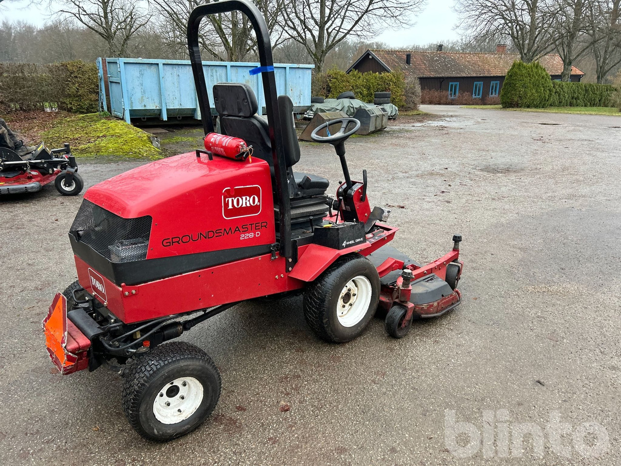Toro Groundsmaster 228-D - מכסחת גינה: תמונה 4 Toro Groundsmaster 228-D - מכסחת גינה: תמונה 4