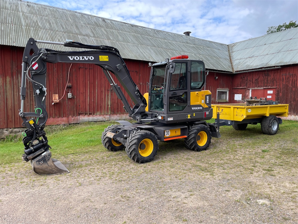 VOLVO EW60E - מחפר גלגלים: תמונה 1 VOLVO EW60E - מחפר גלגלים: תמונה 1