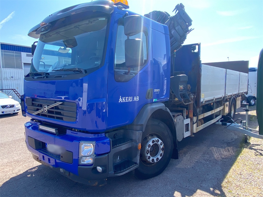 VOLVO FE 300 4X2 - משאית מנוף, משאית צד נופל/ שטוחה: תמונה 1 VOLVO FE 300 4X2 - משאית מנוף, משאית צד נופל/ שטוחה: תמונה 1