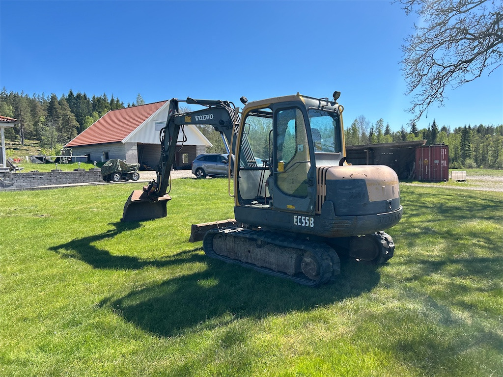 Volvo EC55B med redskap - מחפר סורק: תמונה 5 Volvo EC55B med redskap - מחפר סורק: תמונה 5