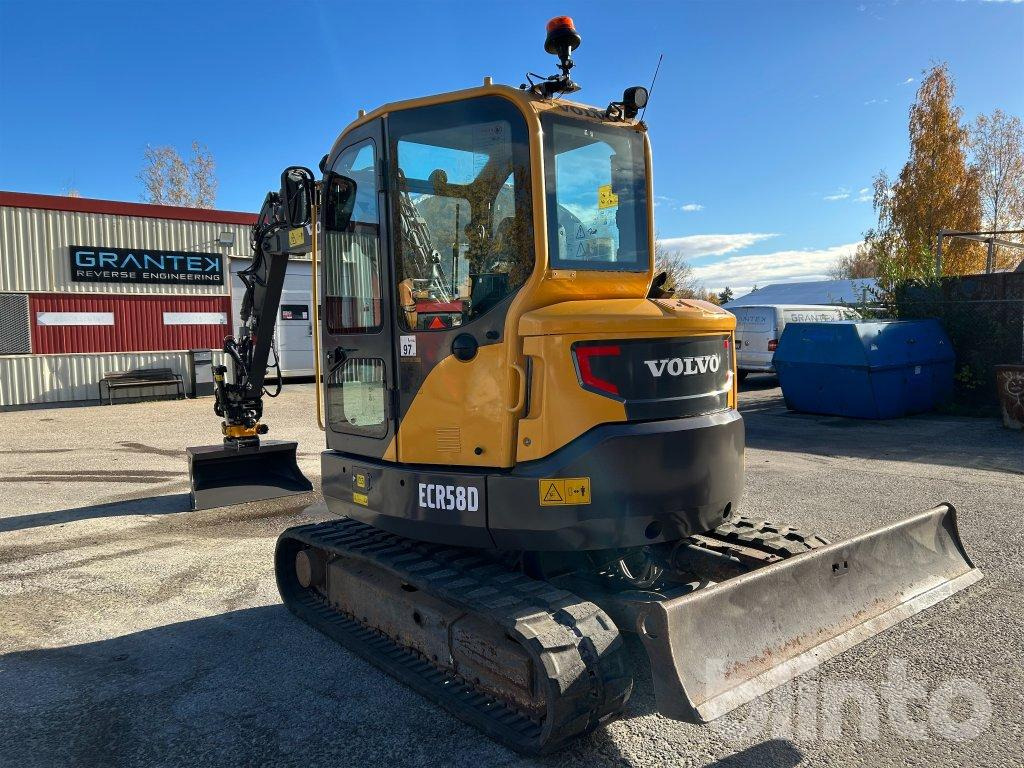 Volvo ECR58D - מחפר סורק: תמונה 5 Volvo ECR58D - מחפר סורק: תמונה 5