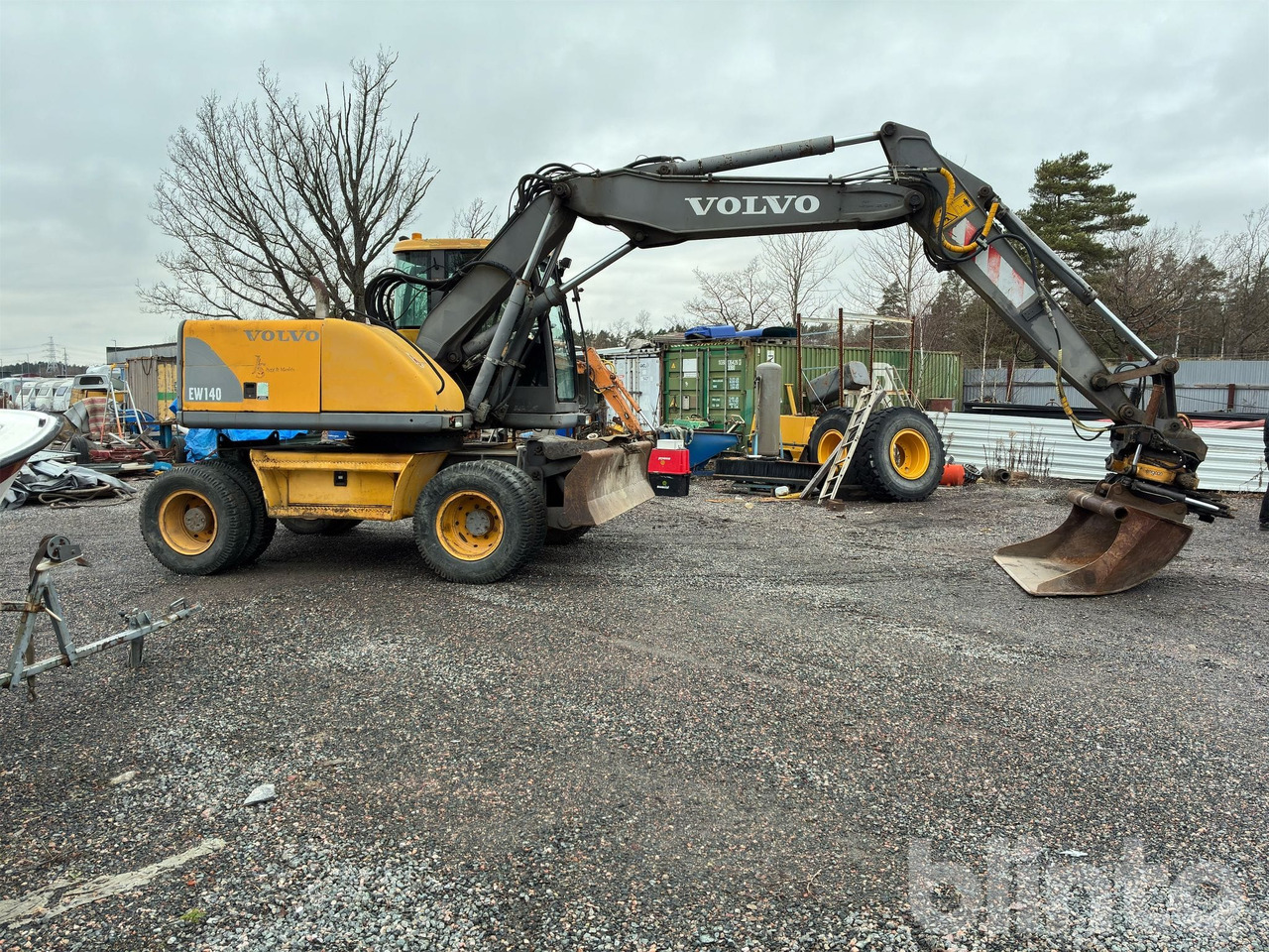 Volvo EW 140 - מחפר גלגלים: תמונה 5 Volvo EW 140 - מחפר גלגלים: תמונה 5