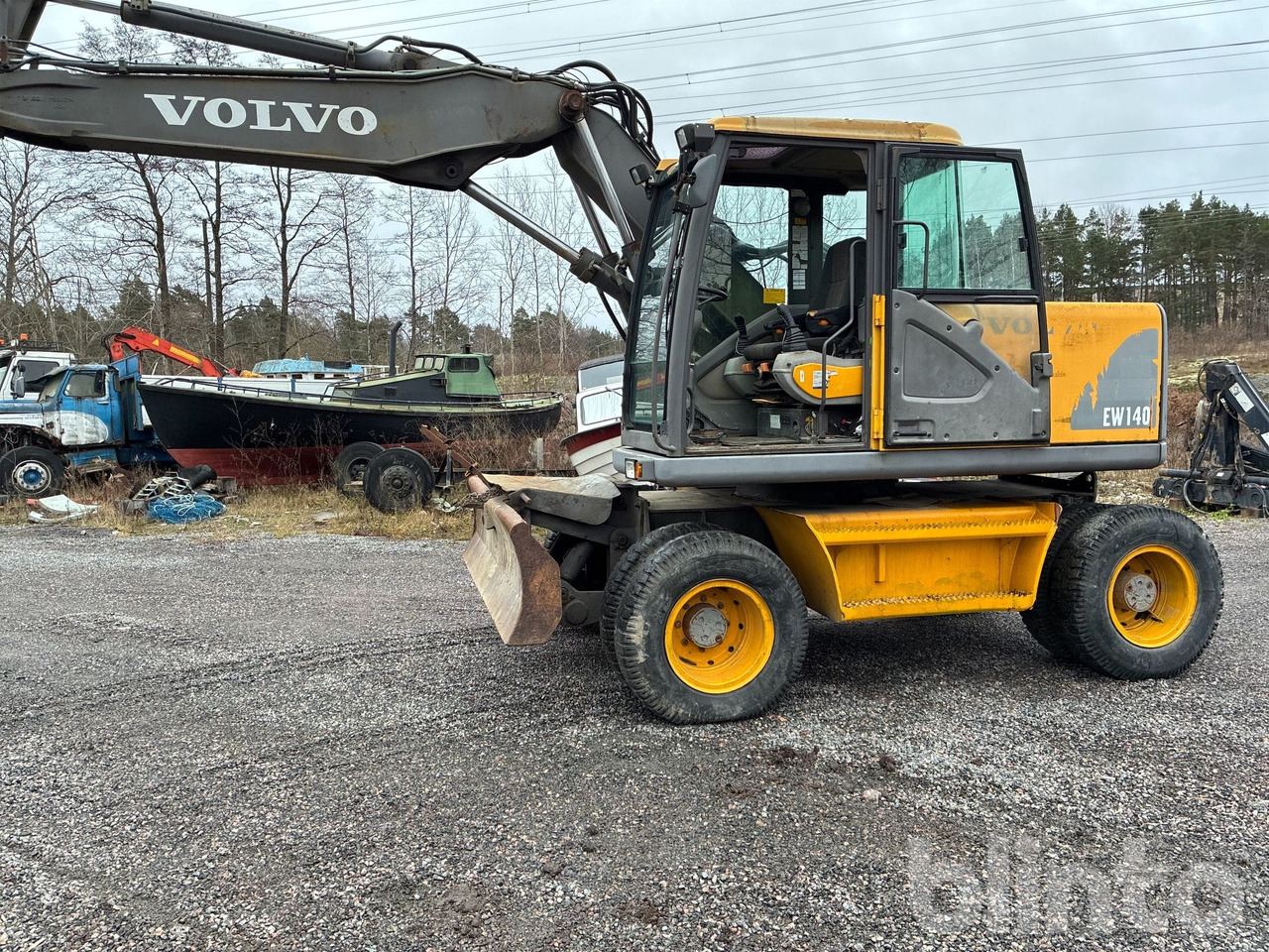 Volvo EW 140 - מחפר גלגלים: תמונה 1 Volvo EW 140 - מחפר גלגלים: תמונה 1