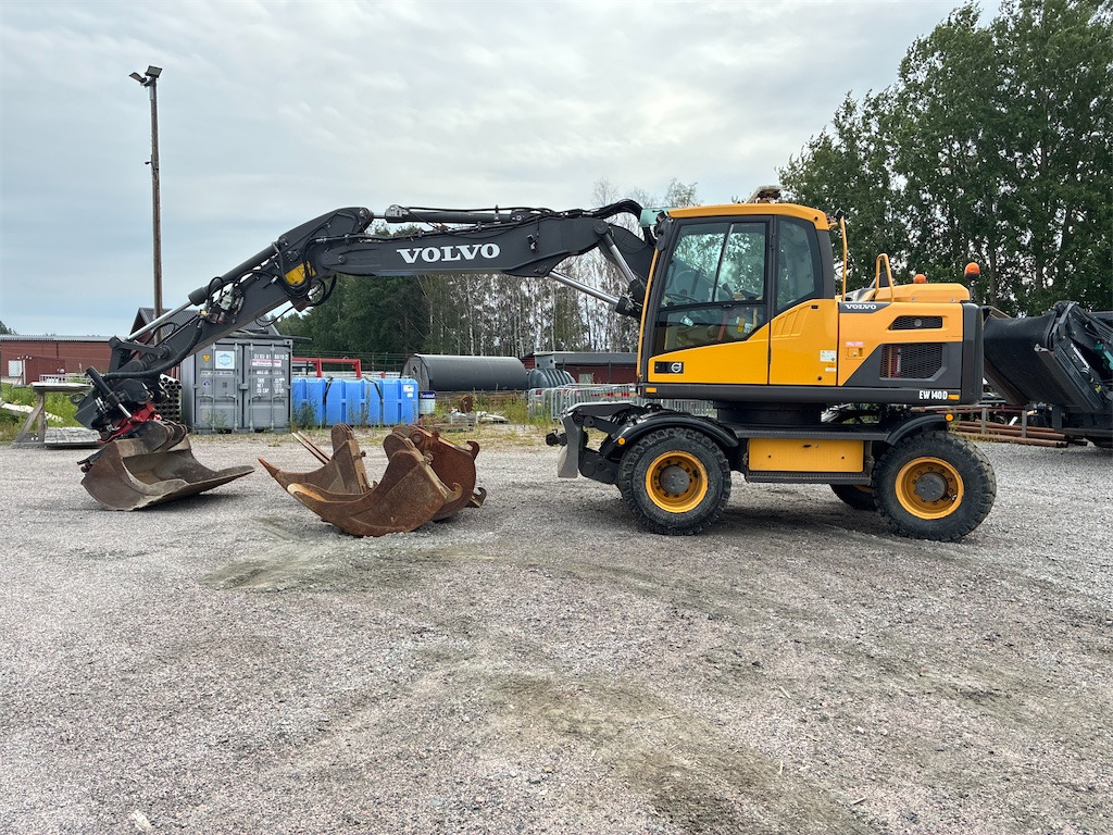 מחפר גלגלים Volvo EW140D: תמונה 8