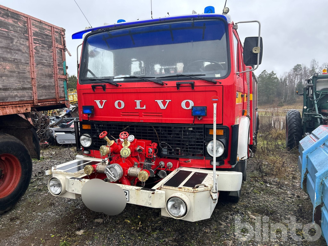 Volvo F7 4X2 - משאית אש: תמונה 1 Volvo F7 4X2 - משאית אש: תמונה 1