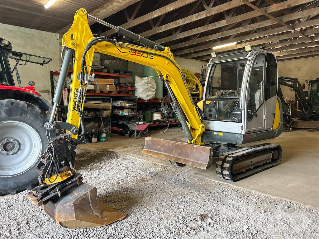 Wacker Neuson 3503RD - 2 redskap - מיני מחפר: תמונה 2 Wacker Neuson 3503RD - 2 redskap - מיני מחפר: תמונה 2