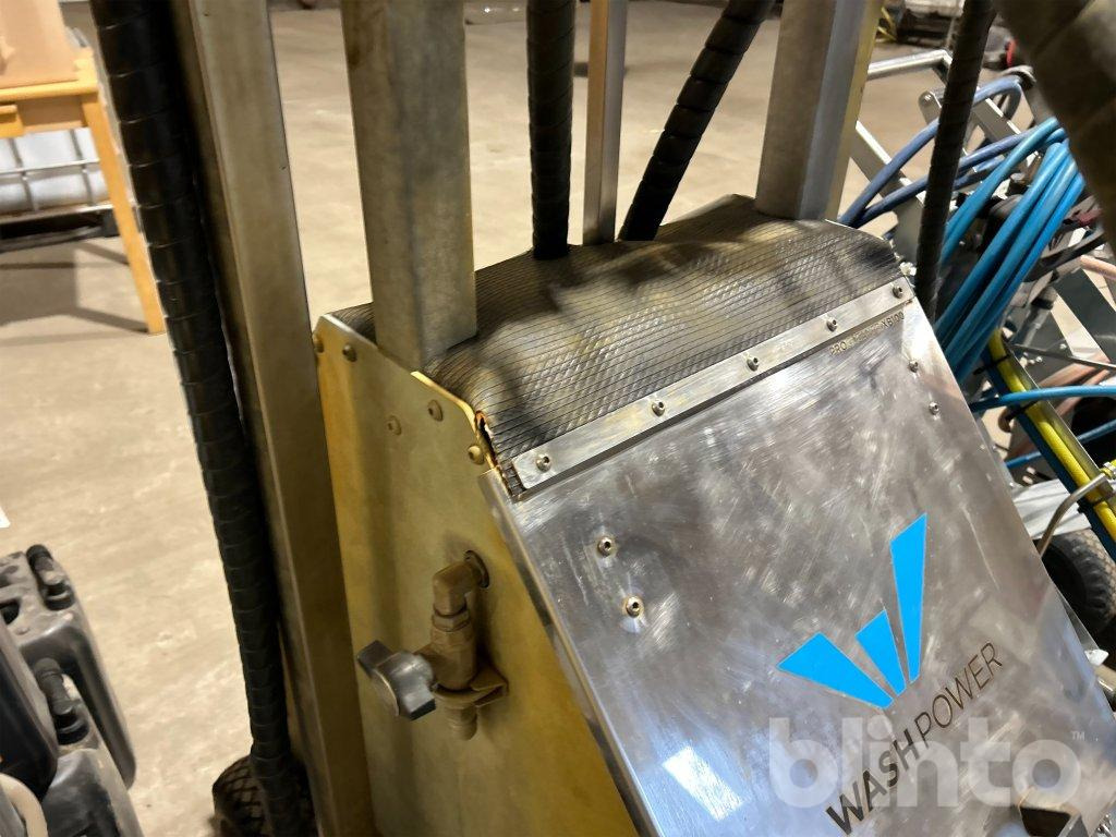 מכונת ניקוי Washpower Pro Cleanerx100 Batterimodell: תמונה 10 מכונת ניקוי Washpower Pro Cleanerx100 Batterimodell: תמונה 10