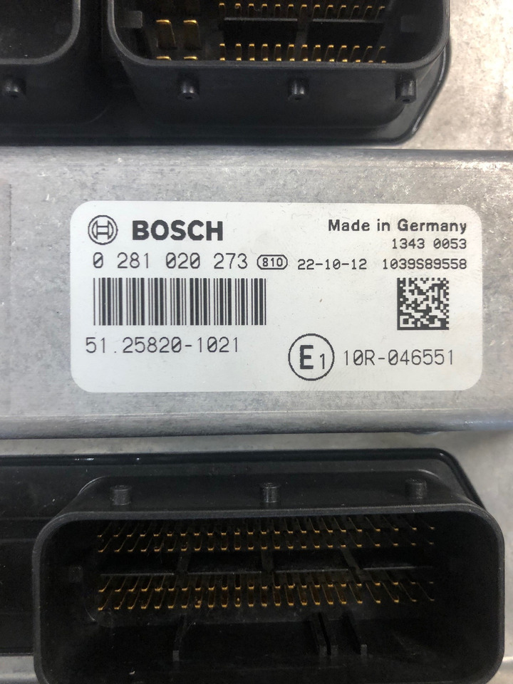 CENTRALINA EDC NUOVA - RIF. BOSCH 0281020273 - RIF. MAN 51258357674 - ECU: תמונה 2 CENTRALINA EDC NUOVA - RIF. BOSCH 0281020273 - RIF. MAN 51258357674 - ECU: תמונה 2