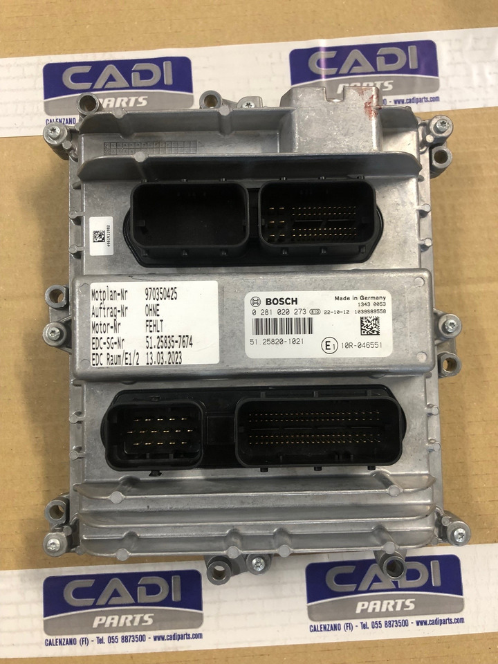 ECU CENTRALINA EDC NUOVA - RIF. BOSCH 0281020273 - RIF. MAN 51258357674: תמונה 1