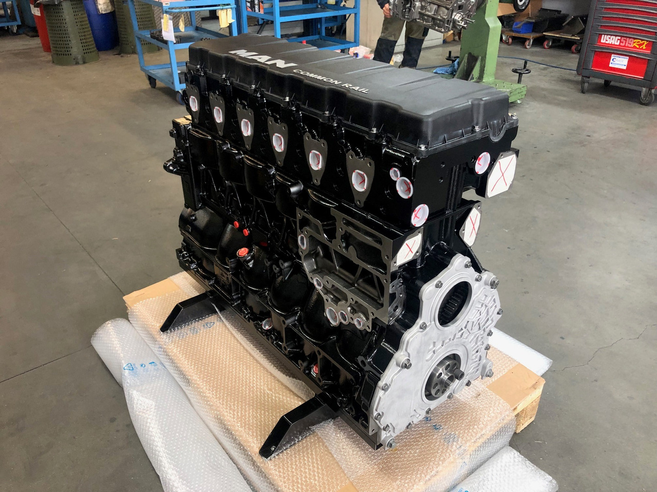 MOTORE ALLEGGERITO MAN D2066 EURO6 (camion) - מנוע עבור משאית: תמונה 1 MOTORE ALLEGGERITO MAN D2066 EURO6 (camion) - מנוע עבור משאית: תמונה 1