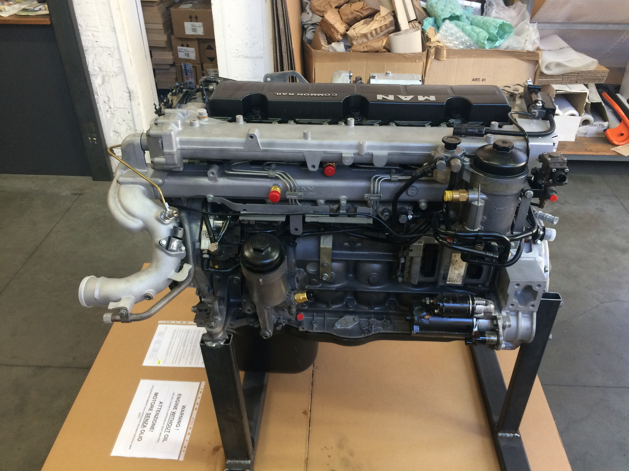 מנוע MOTORE MAN D0836LFL51 - 280CV - EURO 4 - Common Rail: תמונה 14