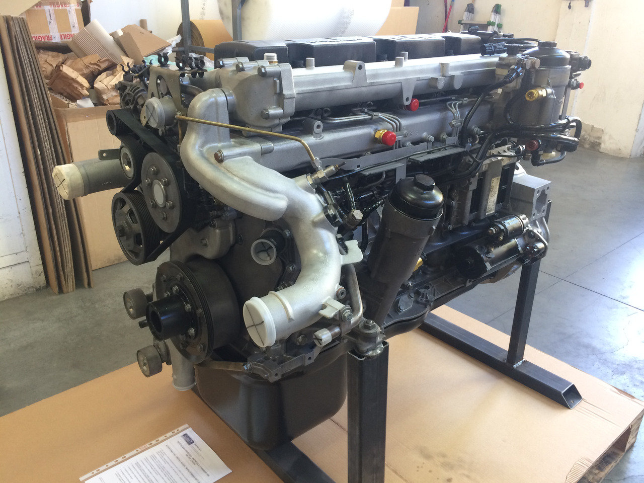 מנוע MOTORE MAN D0836LFL51 - 280CV - EURO 4 - Common Rail: תמונה 17