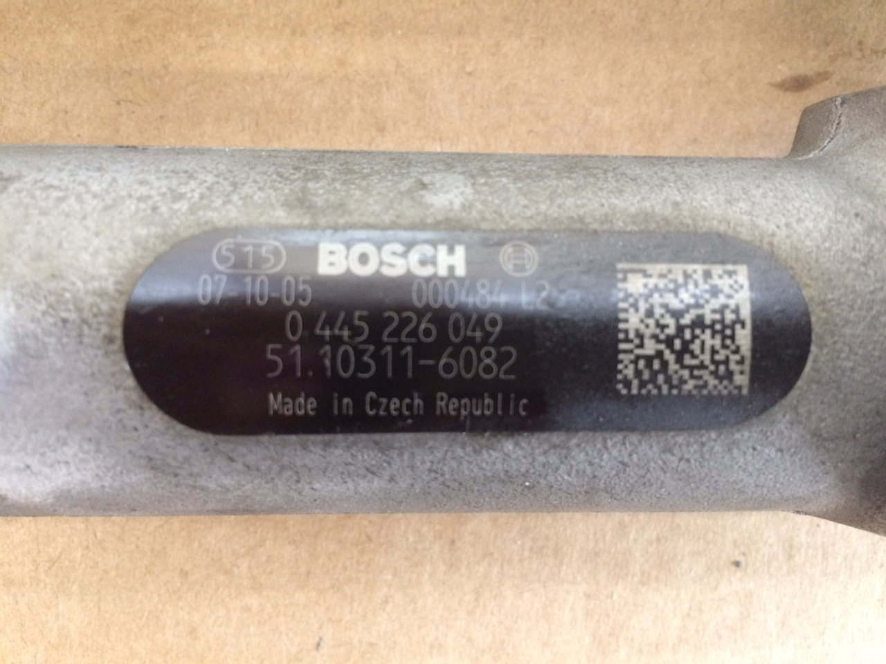 TUBO PRESSIONE COMMON RAIL MAN 51103116082 - מערכת דלק: תמונה 5 TUBO PRESSIONE COMMON RAIL MAN 51103116082 - מערכת דלק: תמונה 5