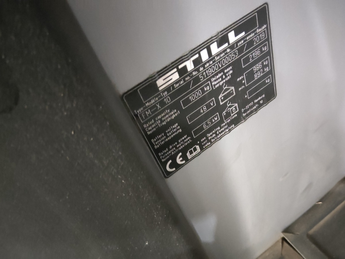 Still FM-X10 - משאית הגעה: תמונה 5 Still FM-X10 - משאית הגעה: תמונה 5