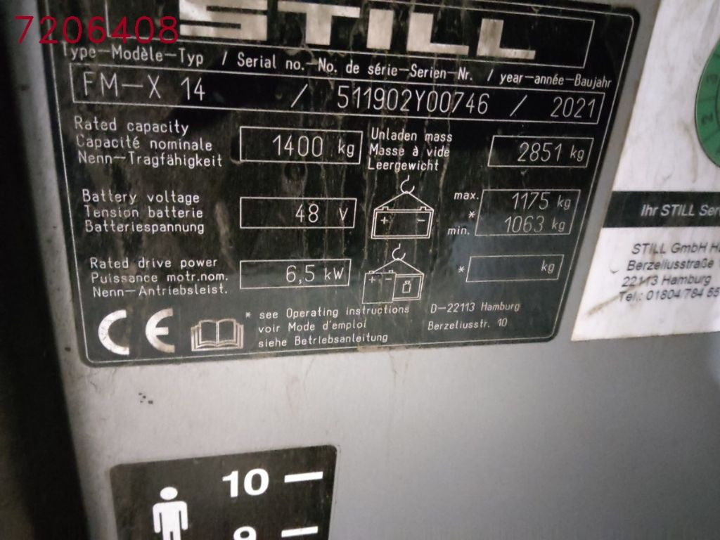 משאית הגעה Still FM-X14/LIION: תמונה 6