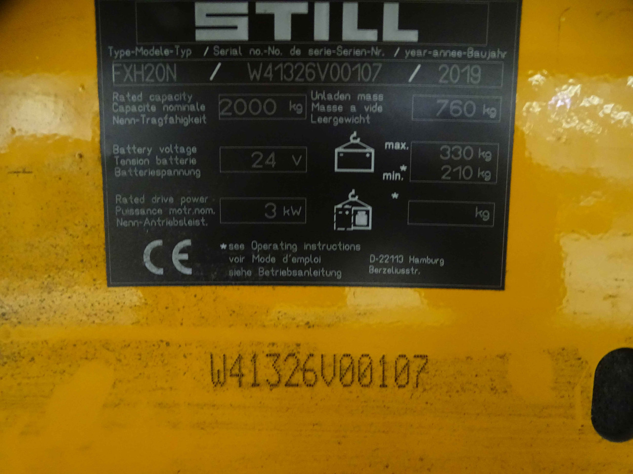 Still FXH20N/2400MM - משאית משטחים: תמונה 5 Still FXH20N/2400MM - משאית משטחים: תמונה 5