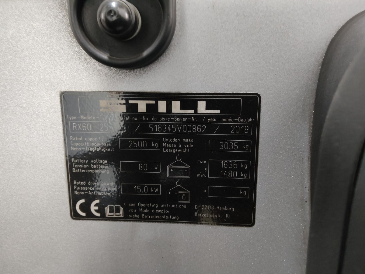 Still RX60-25/BRONZE - מלגזה חשמלית: תמונה 5 Still RX60-25/BRONZE - מלגזה חשמלית: תמונה 5