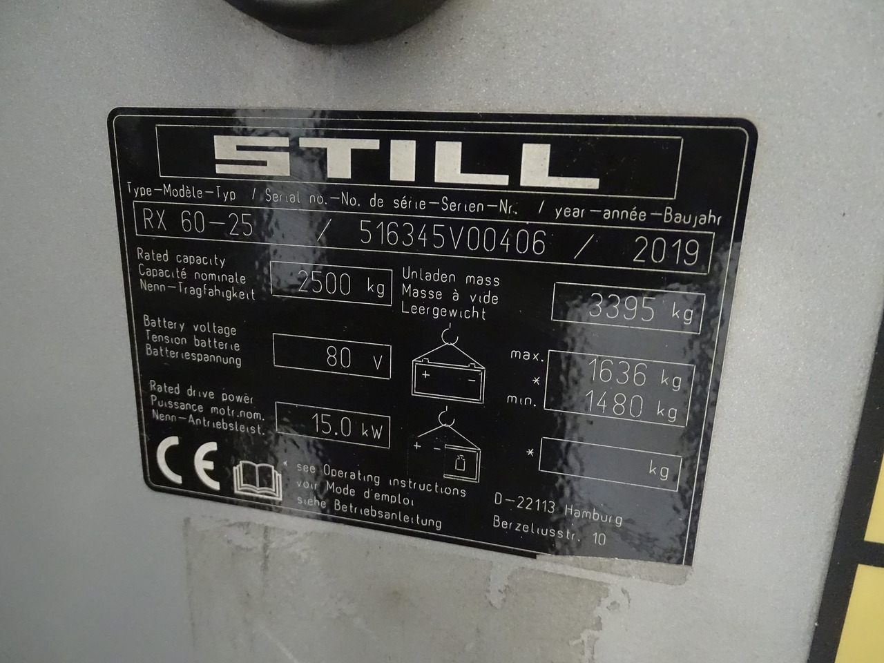 מלגזה חשמלית Still RX60-25: תמונה 6